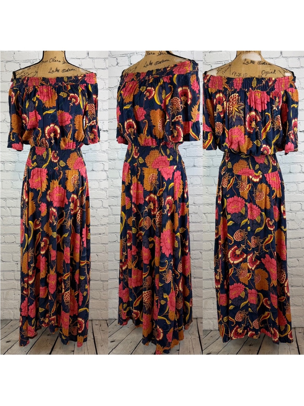 Jaase Leah Cavier Print Maxi Dress - Picture 2 of 4